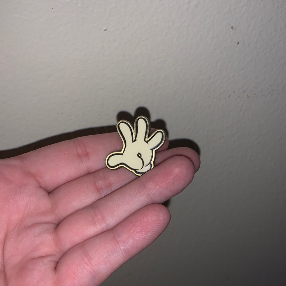 Mickey Mouse hand pin